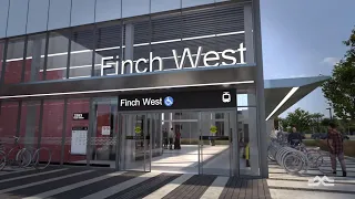 Virtual Walkthrough: Finch West Station