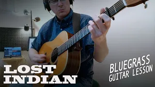 “Lost Indian” | Doc Watson Flatpicking Classic – Intermediate BLUEGRASS Guitar Lesson with TAB