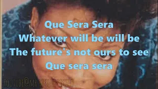 Judy Boucher - Que Sera Sera reggae (lyrics)