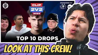 #1 REACTION! | Top 10 Drops | CLIP 2v2 Loopstation Battle 2023