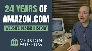 24 Years of Amazon.com Website Design History (1995-2019)