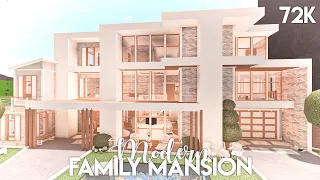 Modern Family Mansion | Bloxburg Build