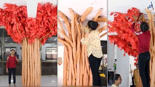 Tree making in home