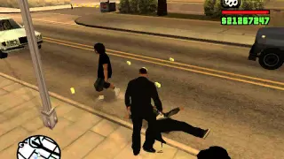 GTA San Andreas (Мод на стиль боя)