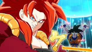 THE GOGETA SPIRIT BOMB COMBO!!