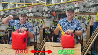 How To Replace Gas Can Safety Nozzle