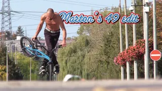 Marton's 49 Edit (BMX flatland)