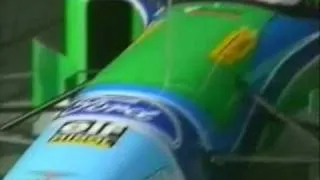 JJ Lehto Testing Crash Silverstone 1994