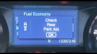 Fix the "Check Rear Park Aid" Message on 2011-2019 Ford Explorer and Police Interceptor Utility