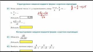 Алгебра 11 клас Повторення  Арифметичний квадратний корінь