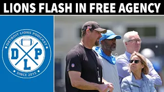 Detroit Lions Flash In Free Agency | Detroit Lions Podcast