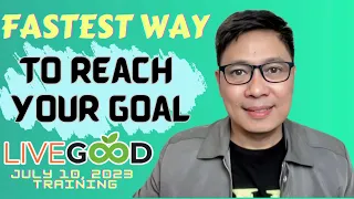 Fastest Way to Reach your Goal in LiveGood. l Coach Fernan