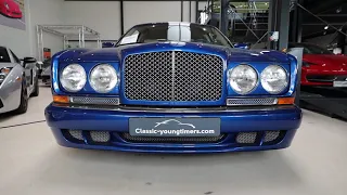 Super rare 1 of 14 Bentley Continental T "Special Edition" in blue (walkaround)