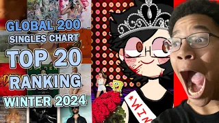 WINTER 2024: GLOBAL HIT SONGS TOP 20 - RANKED WORST TO BEST || LUX 99 (REACTION) @LUX99