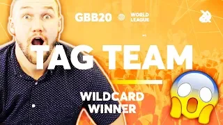 GBB 2020 World League TAG TEAM Wildcard Winner Announcement BEATBOX REACTION!