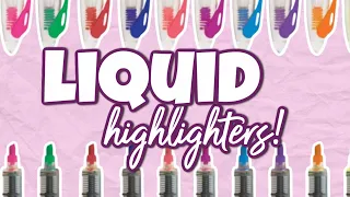 Sharpie Liquid Highlighter Review + Mildliner Comparison