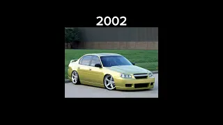 Evolution Of Chevrolet Malibu (1997-2023) #evolution #chevrolet #malibu #carsviralshorts #supercars