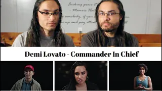 Demi Lovato - Commander In Chief I Our Reaction! // TWIN WORLD