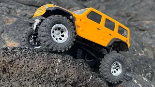 Quick run with my Axial SCX24 Jeep JLU