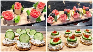 Quick appetizers for parties! Simple snacks for parties and receptions in 5 minutes! #8