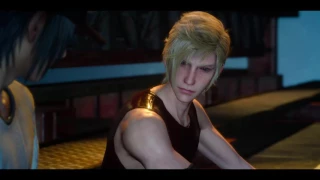 FINAL FANTASY XV : Prompto and Noctis Chat (Interactive cut scene)