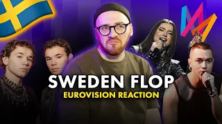 SWEDEN AT EUROVISION 2024 🇸🇪 First reaction to the performances of Melodifestivalen contestants