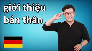 học tiếng Đức A1 - giới thiệu bản thân (Trí)