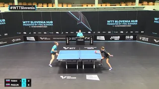 Sara Tokic vs Lea Paulin | WTT Contender Laško 2021 | WS | Qual