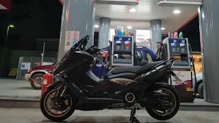 Tmax 530 Iron Max | Akrapovic Malossi | Acceleration