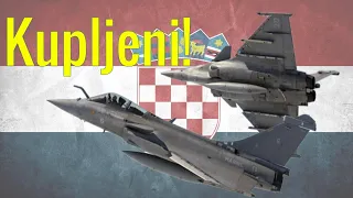 Hrvatska kupila 12 borbenih aviona Rafale F3R za HRZ! Croatia have bought 12 Rafale F3R Fighter Jets