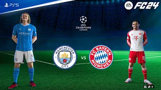 FIFA 24 - Manchester City vs Bayern Munich | UCL Final Match | PS5™ [4K60] HDR