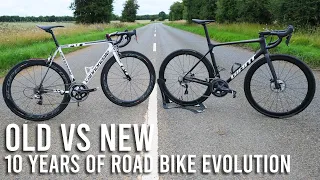 OLD vs NEW Road Bikes! 10 years of evolution, but which is better?