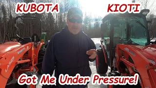 Kubota vs Kioti Hydraulic System-Definitely different.