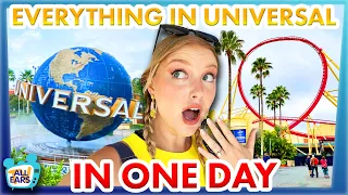 I Rode EVERYTHING At Universal Studios in ONE DAY Without Paying to Skip the Lines