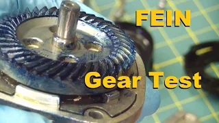 BOLTR: Fein Grinder Blueing the gears and testing the electrics!
