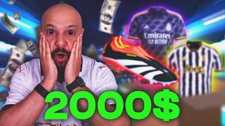 UNBOXING A $2000 WORTH FOOTBALL SHIRTS & STUFF MYSTERY BOX