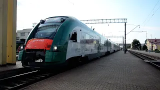 "нельзя снимать" ДП6-002 с поездом Минск-Могилёв отправляется со станции Осиповичи.
