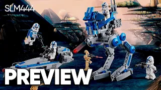 LEGO Star Wars 75280 - 501st Legion Clone Troopers Preview