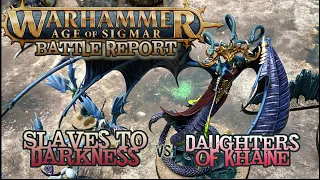 Warhammer: Age of Sigmar Battle Report - Daughters of Khaine vs. Slaves to Darkness