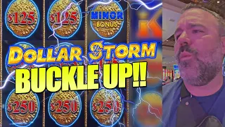 I TOOK IT BY STORM!! Insane HIGH LIMIT Play on Each Dollar Storm Slot Machine at the Casino