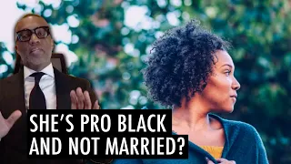 @byKevinSamuels asks complaining woman, "How are you pro black and aren't married..." in debate