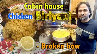 Tasty Chicken Biriyani 😋 🌶️ in Cabin house | Broken Bow | Grill | Oklahoma series | USA #biriyani