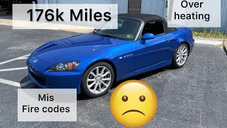 S2000 Mis fire badly. Rough shape.