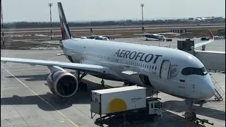 Дальний Восток. Часть 3. Перелёт Хабаровск-Москва, Airbus-A350. Аэрофлот