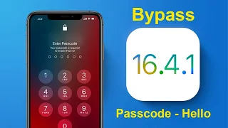 Bypass Hello, Passcode iOS 16.4 - 16.5 | ATUnlock