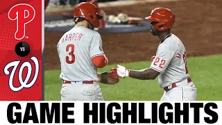 Phillies vs. Nationals Game Highlights (8/31/21) | MLB Highlights