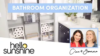 How To Organize Your Bathroom with The Home Edit | Master the Mess EP 7