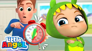 Bedtime Song (Ten More Minutes) | Little Angel Kids Songs & Nursery Rhymes