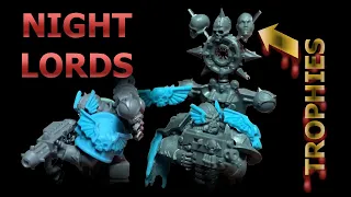 Making Night Lords with Clay and Paper Clips