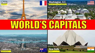 Countries and Capitals of the World - Learn Names of Capital Cities